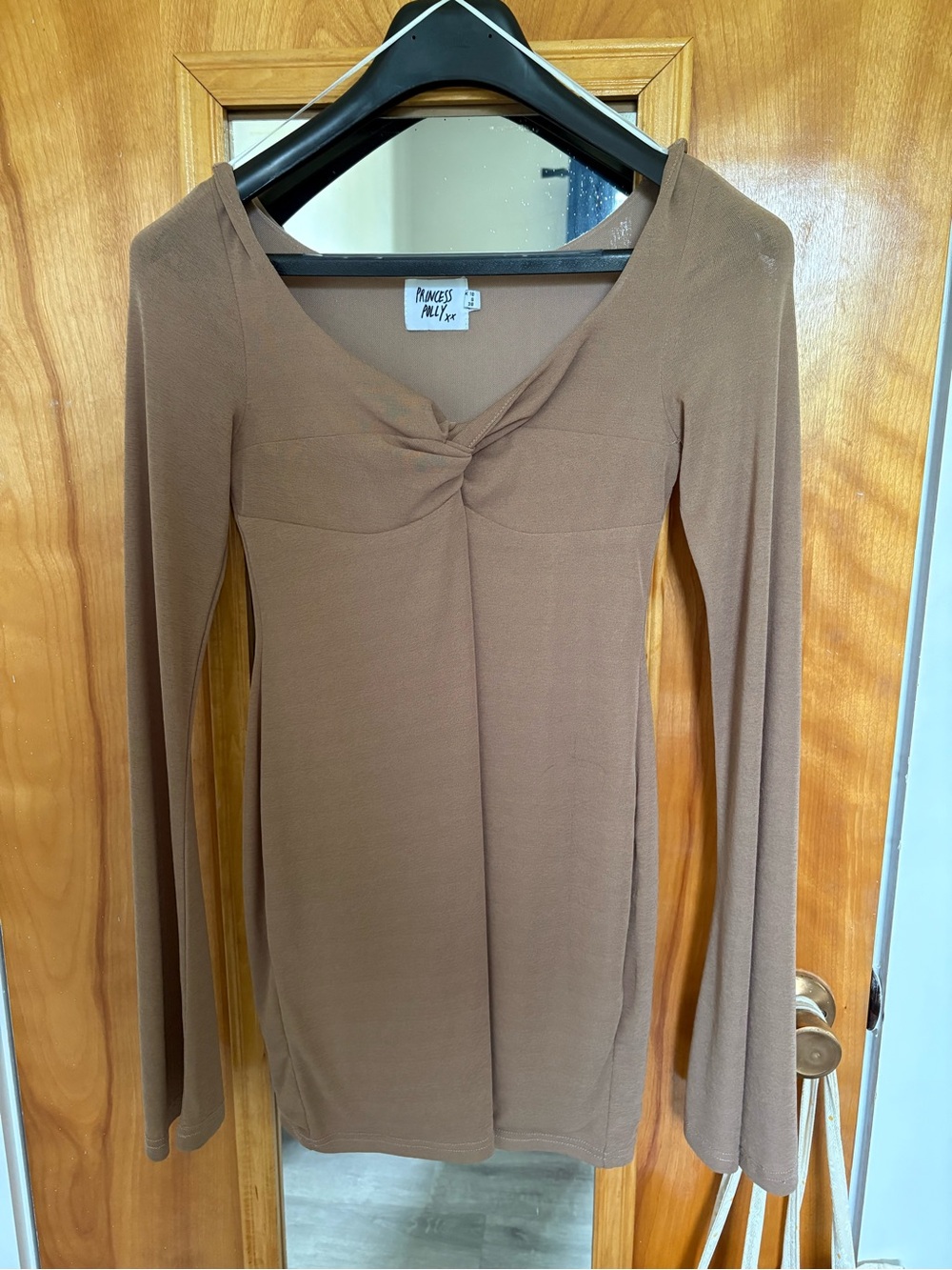Princess Polly Long Sleeve Twist Front Top
